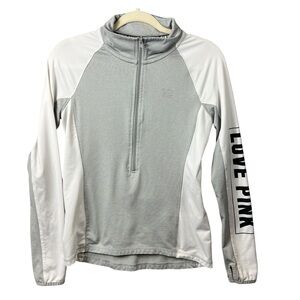 Pink by Victoria's Secret Ultimate Athletic Jacket Women's Sz S Half Zip